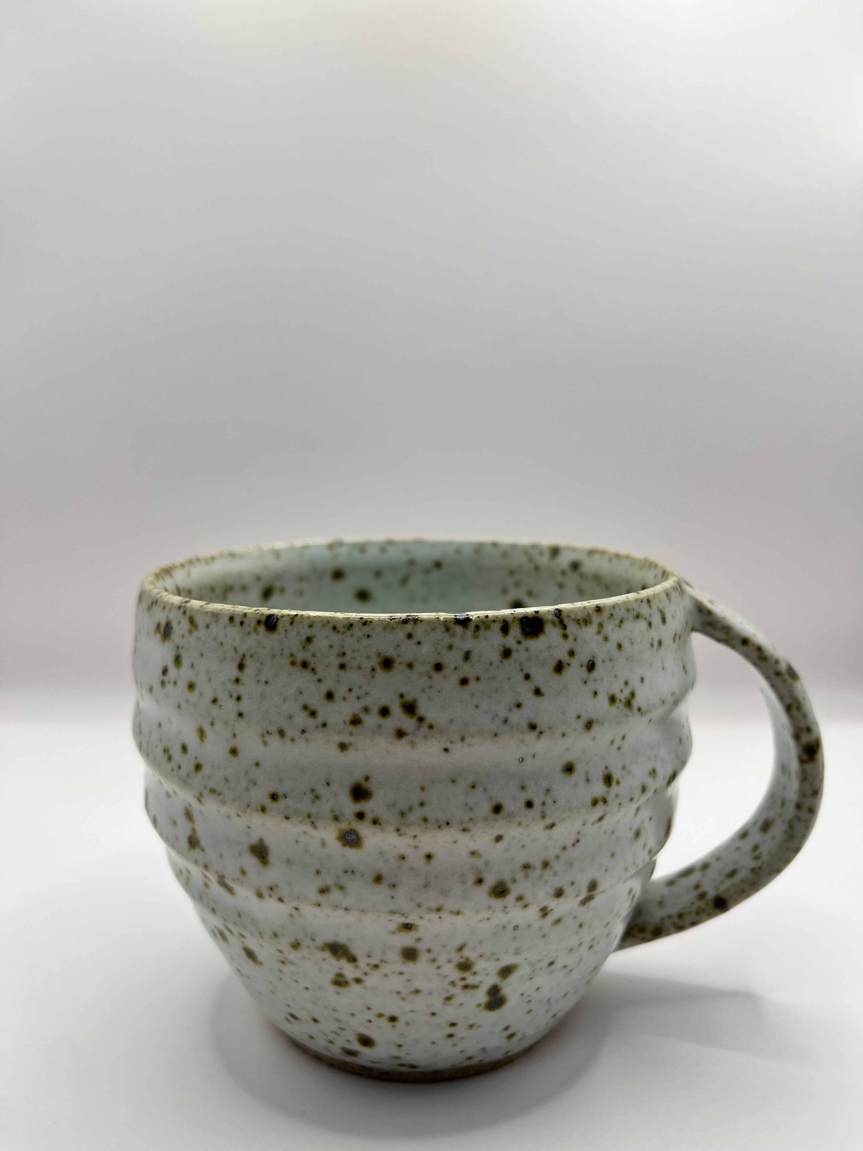 Large Curve Speckled Mug