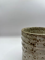 Large Ivory Speckle Mug