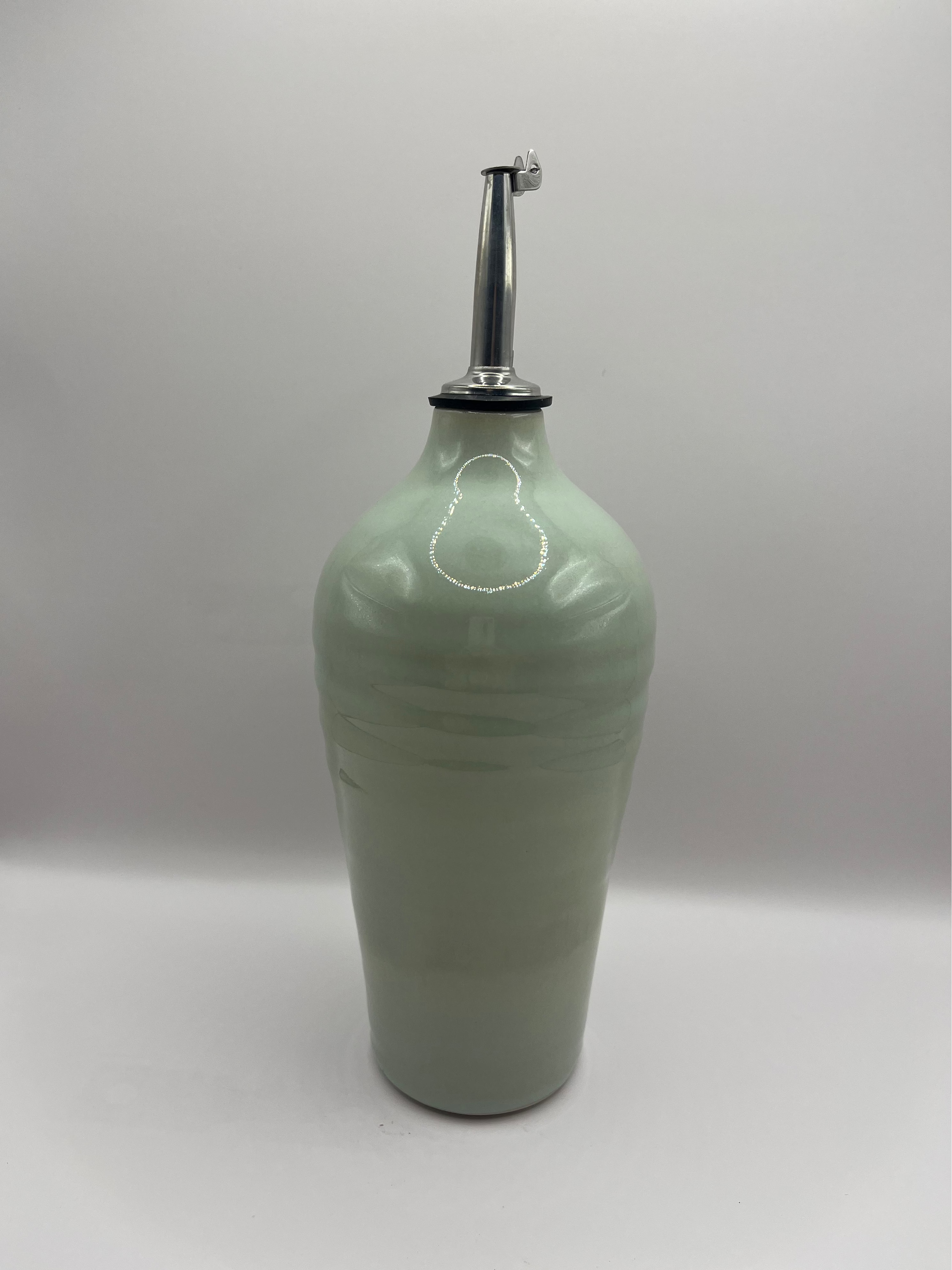 Olive Oil Pourer Chun Glaze