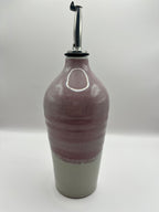 Olive Oil Pourer Chun and Copper Pink Glaze