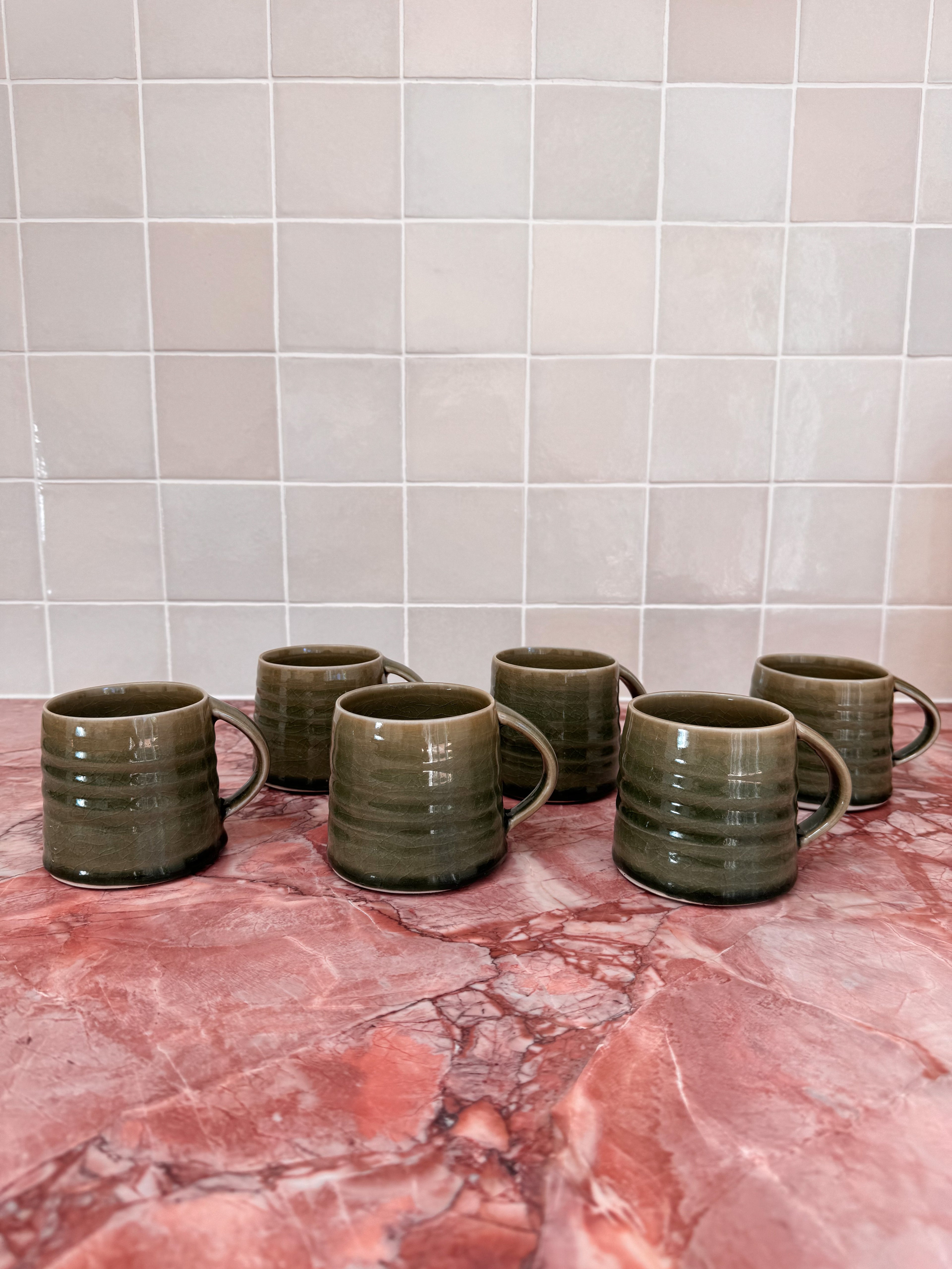 Dark Celadon Mug